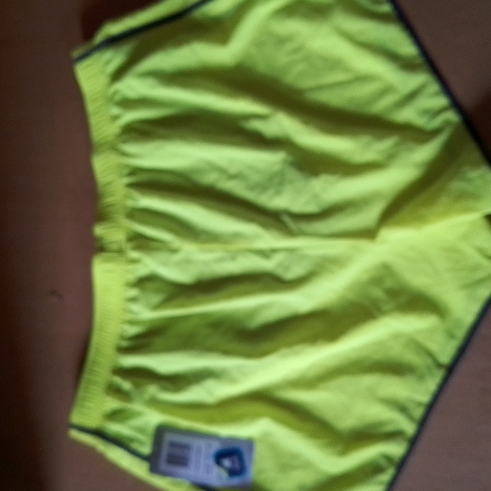 Asics Neon Green Men's XL swimming trunks